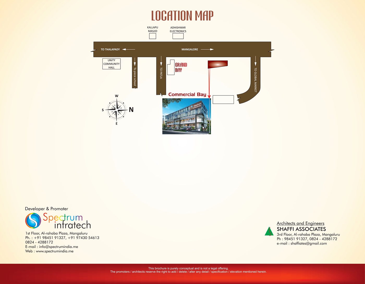 Commercial Bay location map
