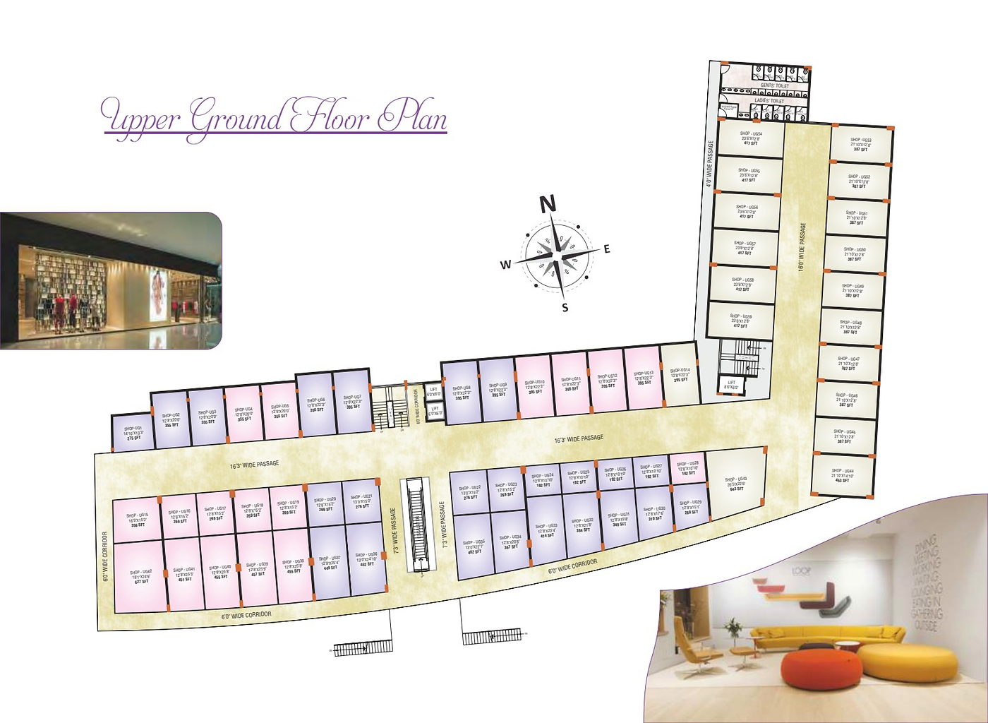 The Coorg Centre upper ground floor plan