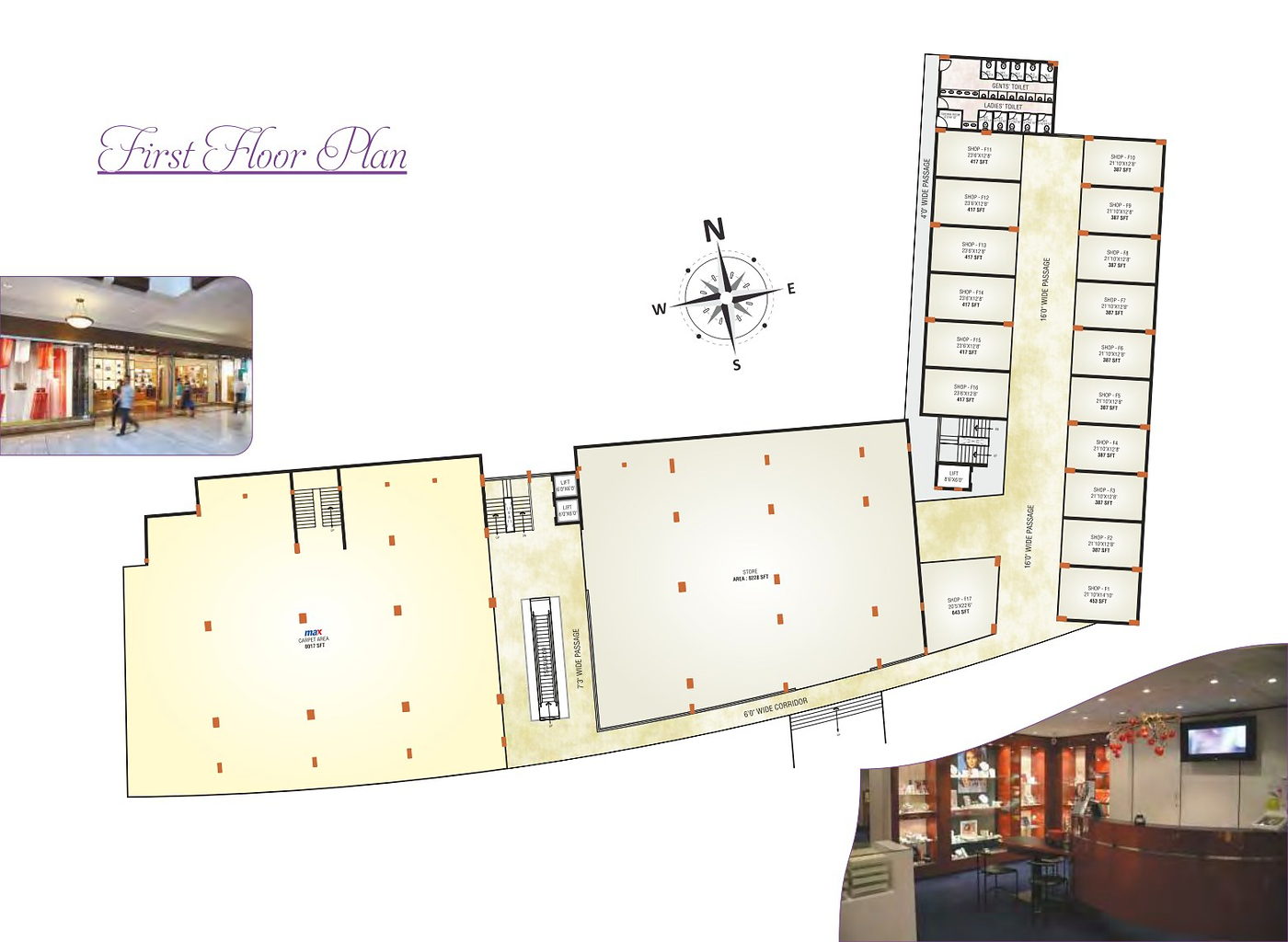 The Coorg Centre first floor plan
