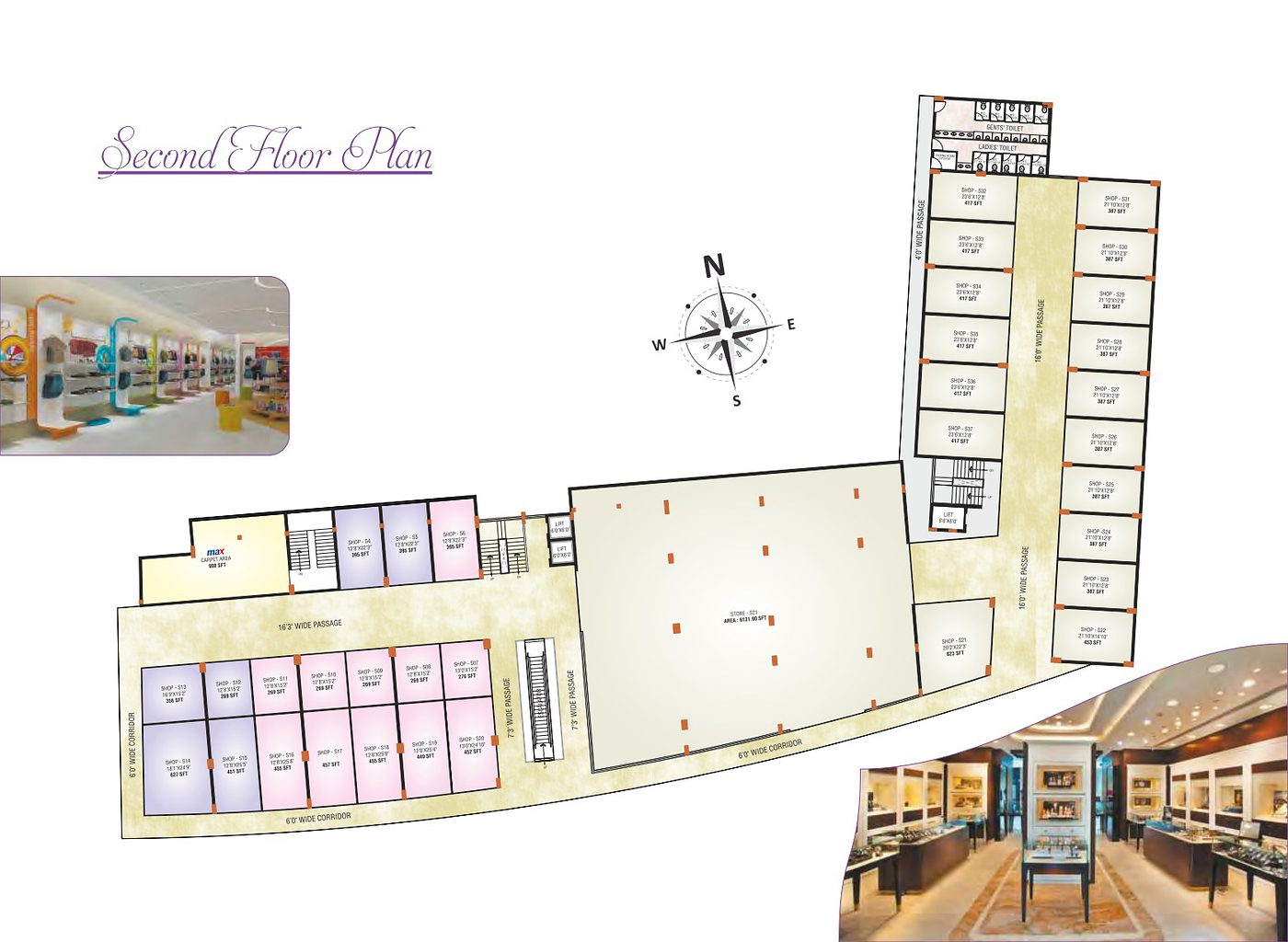 The Coorg Centre second floor plan