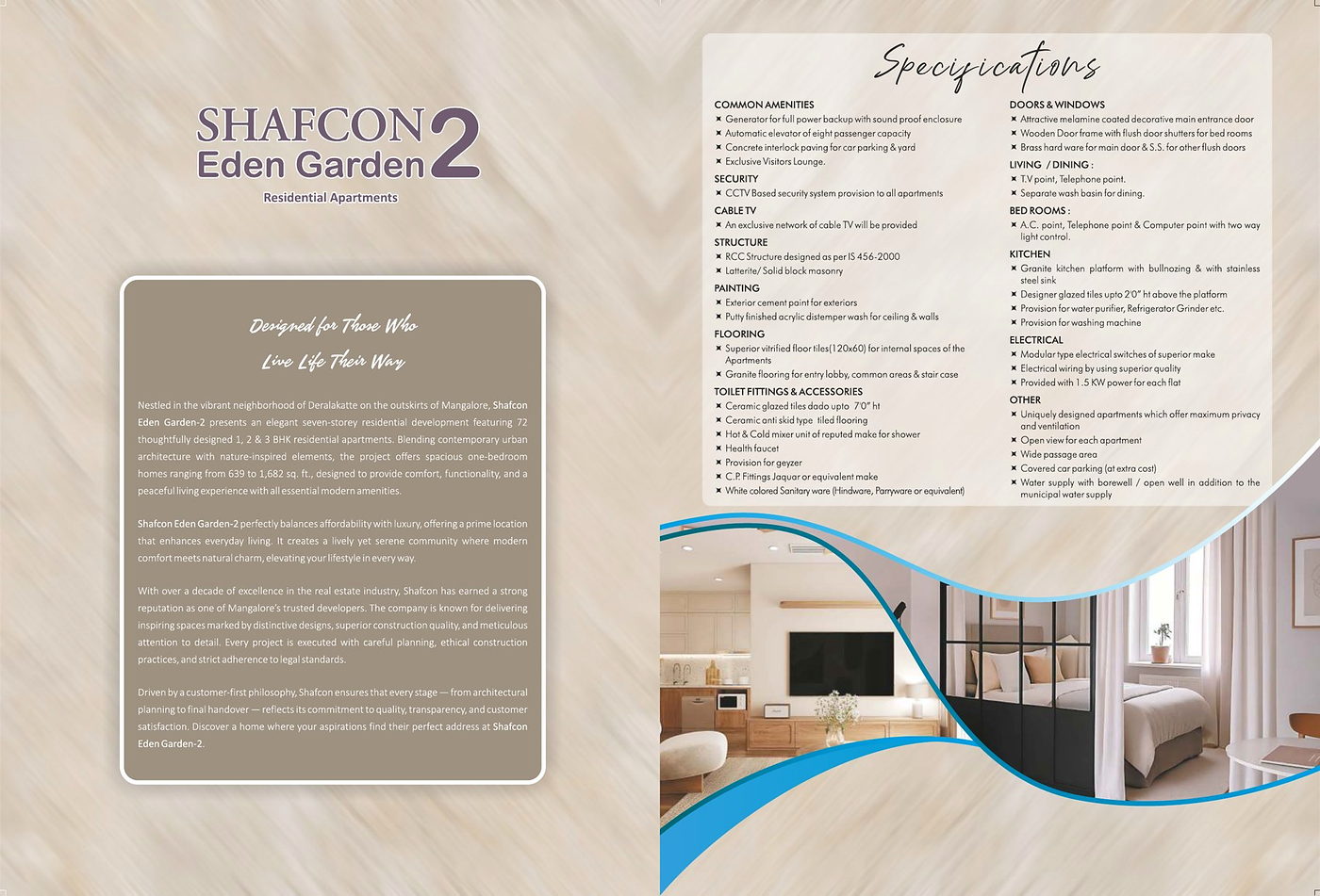 Shafcon Eden Garden 2 specifications and amenities
