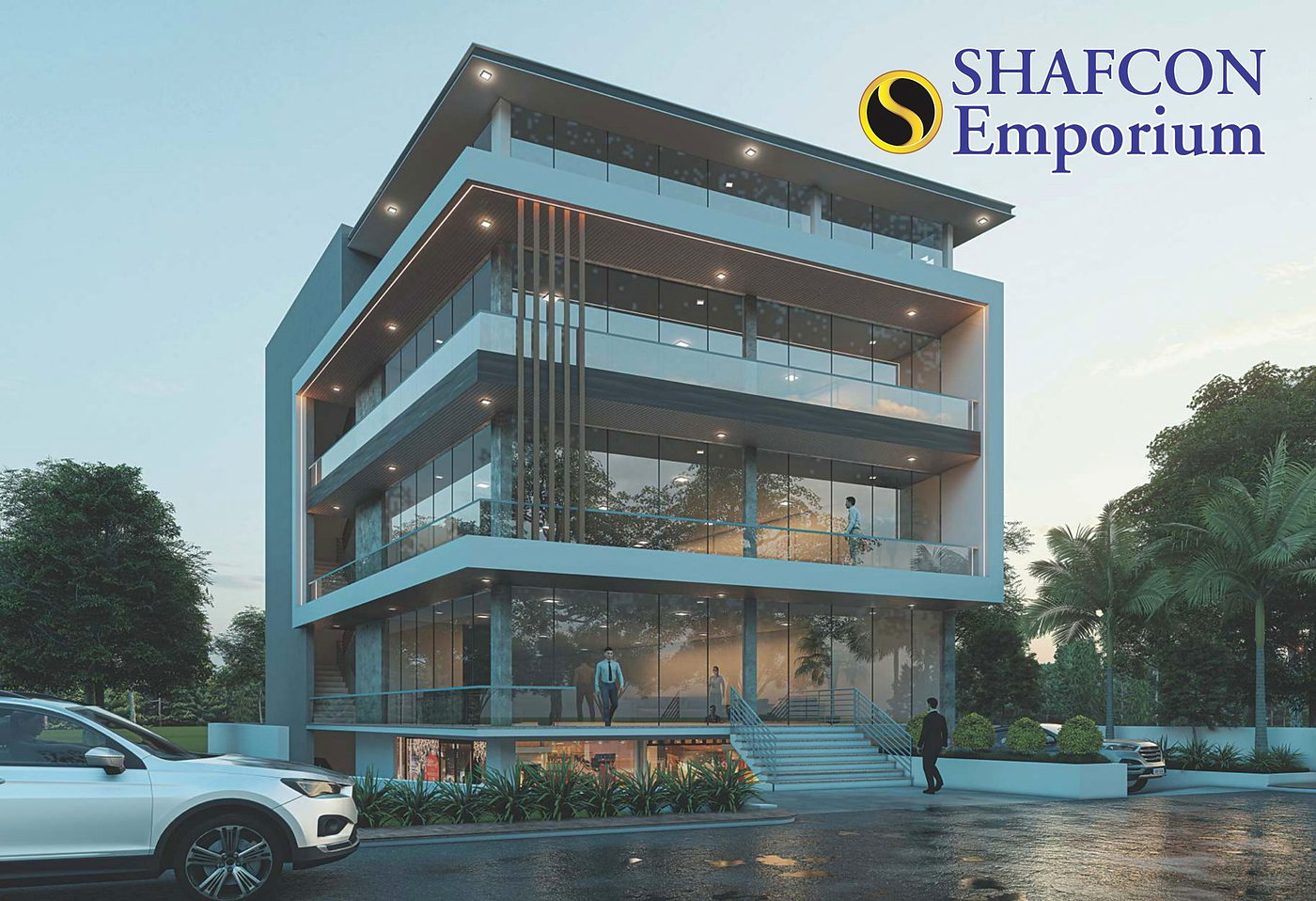 Shafcon Emporium building render