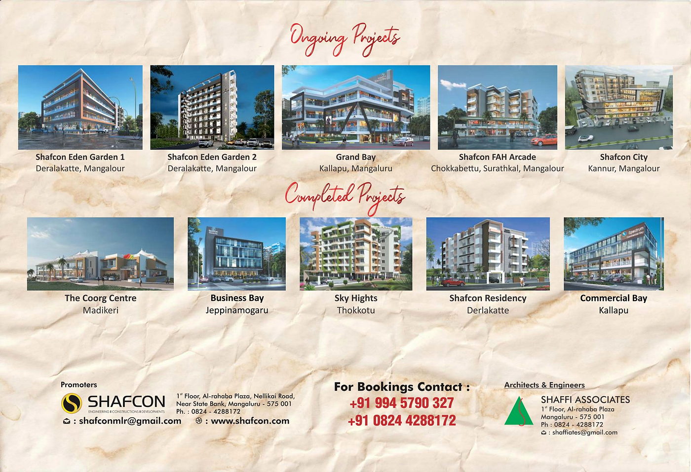 Shafcon Emporium project references and contact details