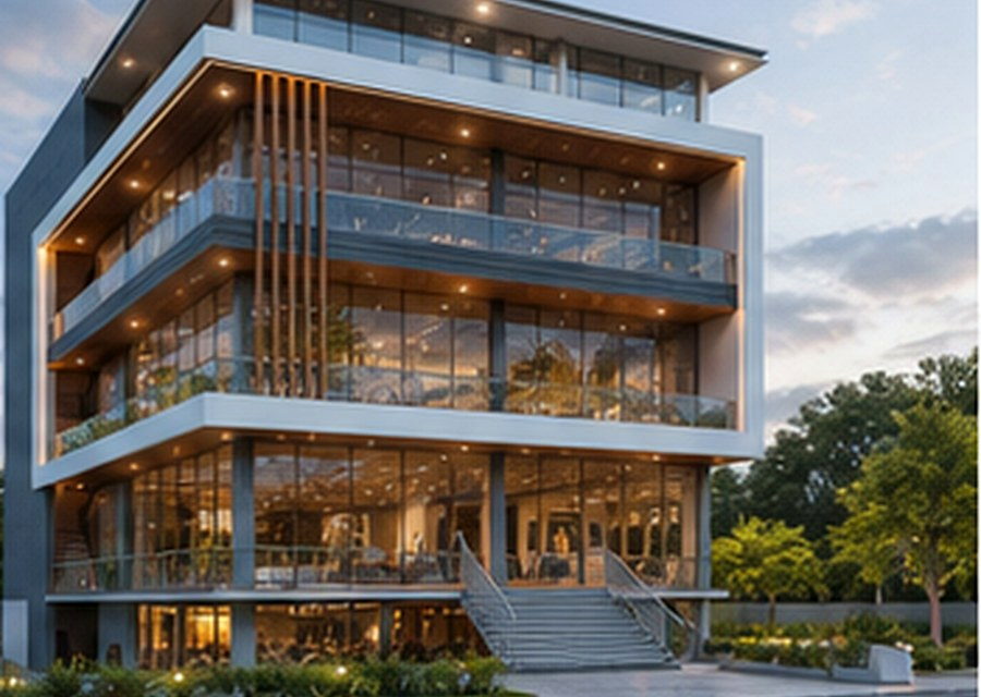 Shafcon Emporium building render