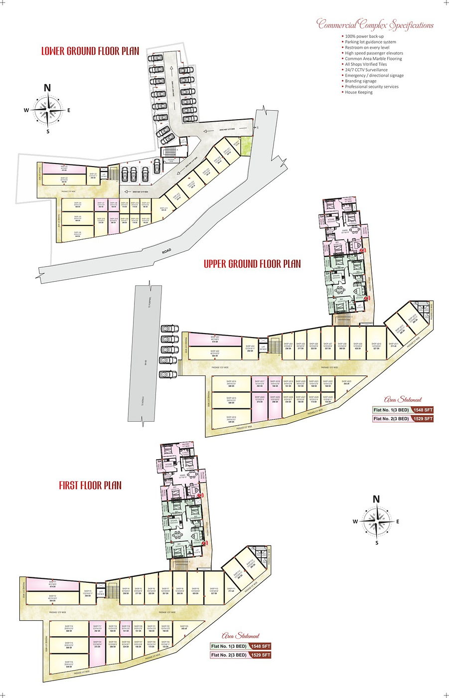 Grand Bay floor plans