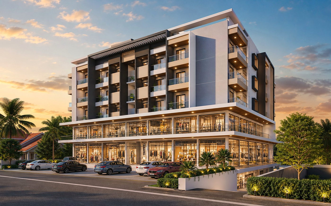 Shafcon Nexus mixed use complex in Moodbidri