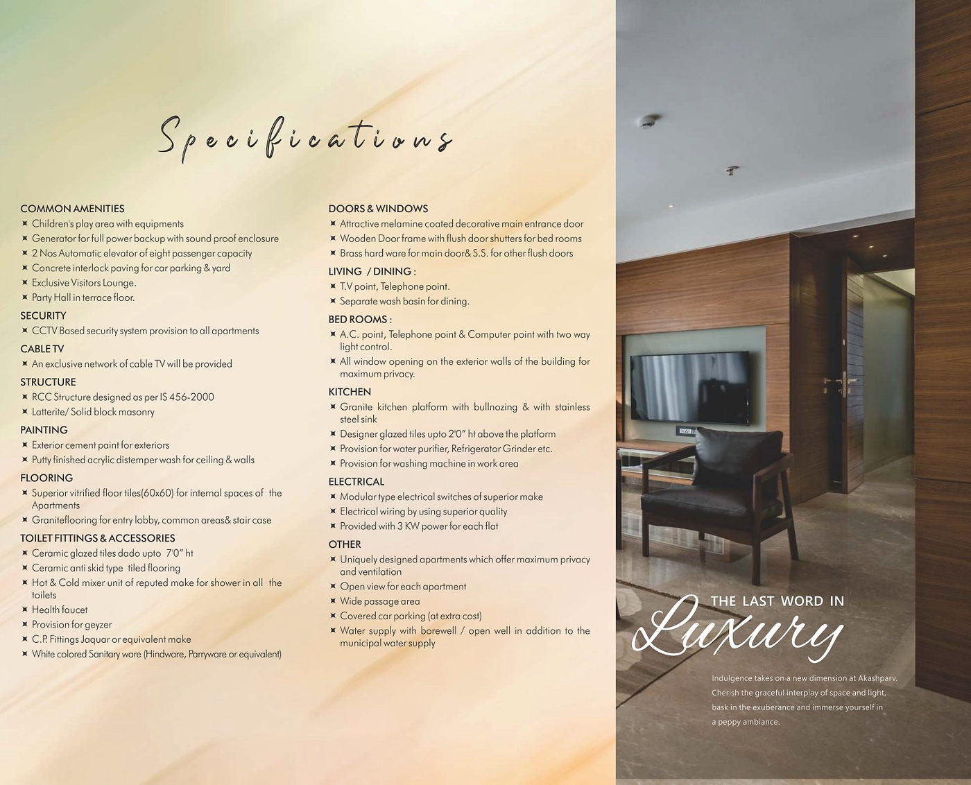 Shafcon City specifications