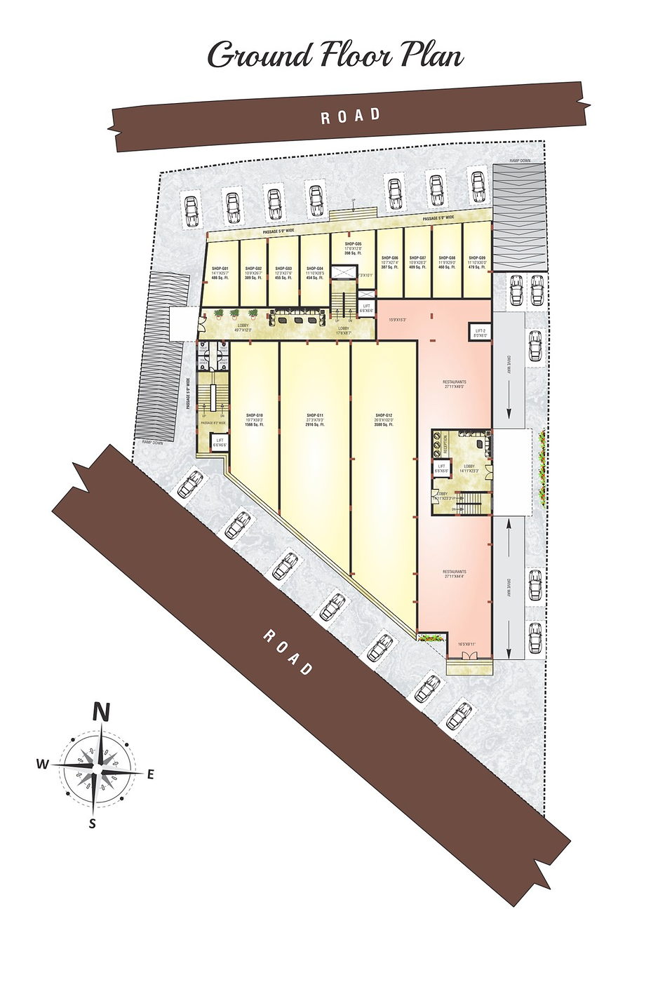 Shafcon City ground floor plan
