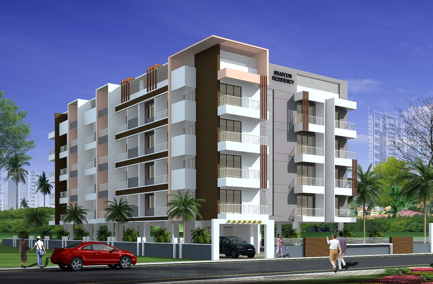 Shafcon Residency building render
